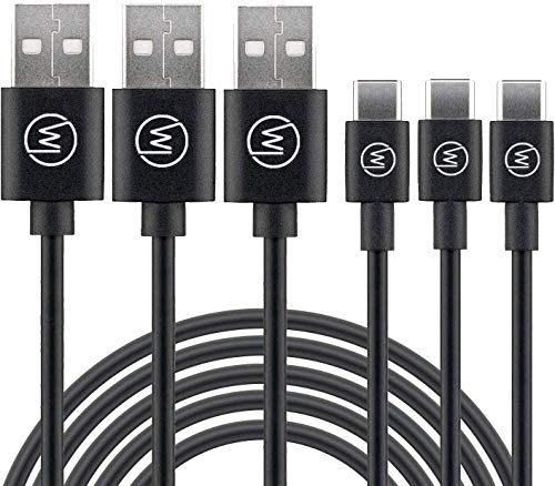 3x USB-C Kabel 3A – Schnellladekabel & Datenkabel Für Viele Smartphones