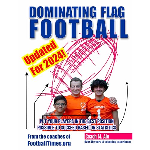 Dominating Flag Football Audiolibro Por Mohammed Alo arte de portada