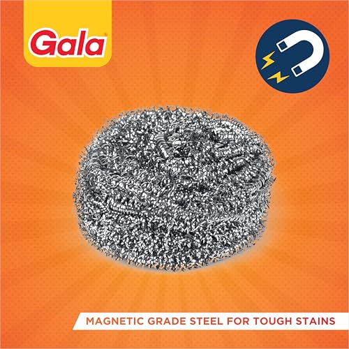 Gala Steel Scrubber Combo Set (Pack of 6)