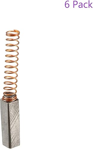 Miniatura 6 de DMiotech Paquete de 6 cepillos de carbono de 0.551 in x 0.150 in x 0.150 in para motor eléctrico