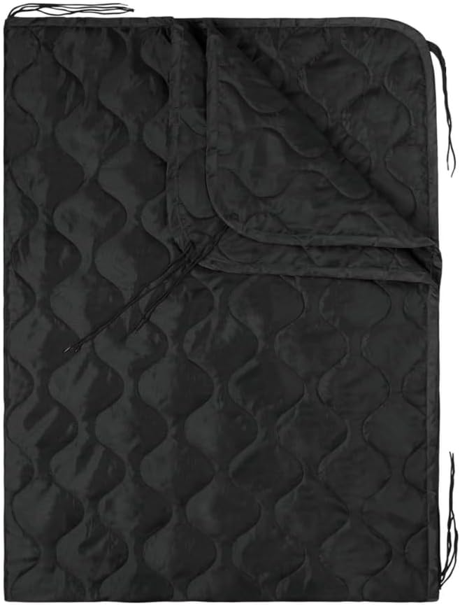 HighSpeedDaddy: Large Woobie Military Blanket & Poncho Liner for Camping & All Weather Use - Water Resistant + Ripstop - Lightweight, Thermal, Insulated - Tactical, Emergency, Outdoor - 82x60