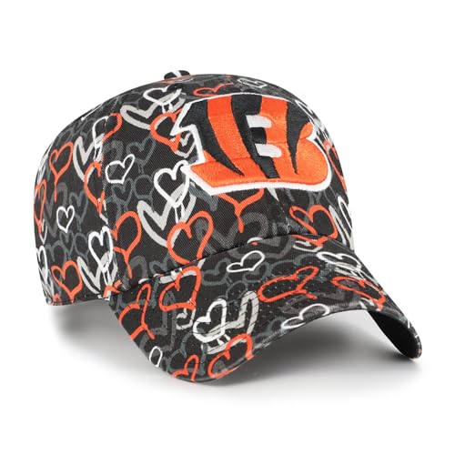 47 Girls Preschool NFL Mural Clean Up Adjustable Hat2