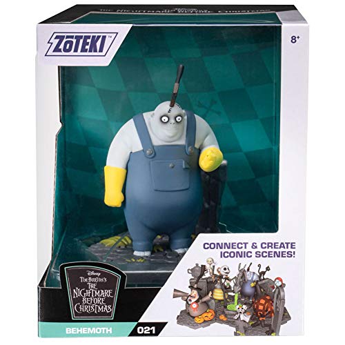 Zoteki Nightmare Before Christmas Series 1-4” Behemoth - Collect Them All: Fan Favorites Jack Skellington, Sally, Mayor, Zero & Wolfman, Harlequin Demon & Mummy Boy, Mystery Chase Variant #TOP7