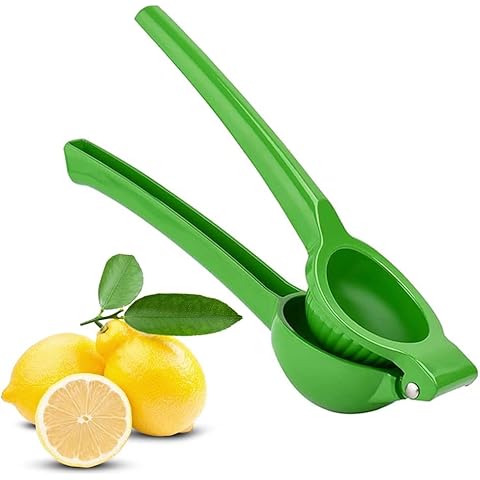 Buy-Simplicity® Lemon Lime Squeezer Juicer professional manual Hand Press Tool Extracting Juice (Aluminium Green Lemon Squeezer) Cover