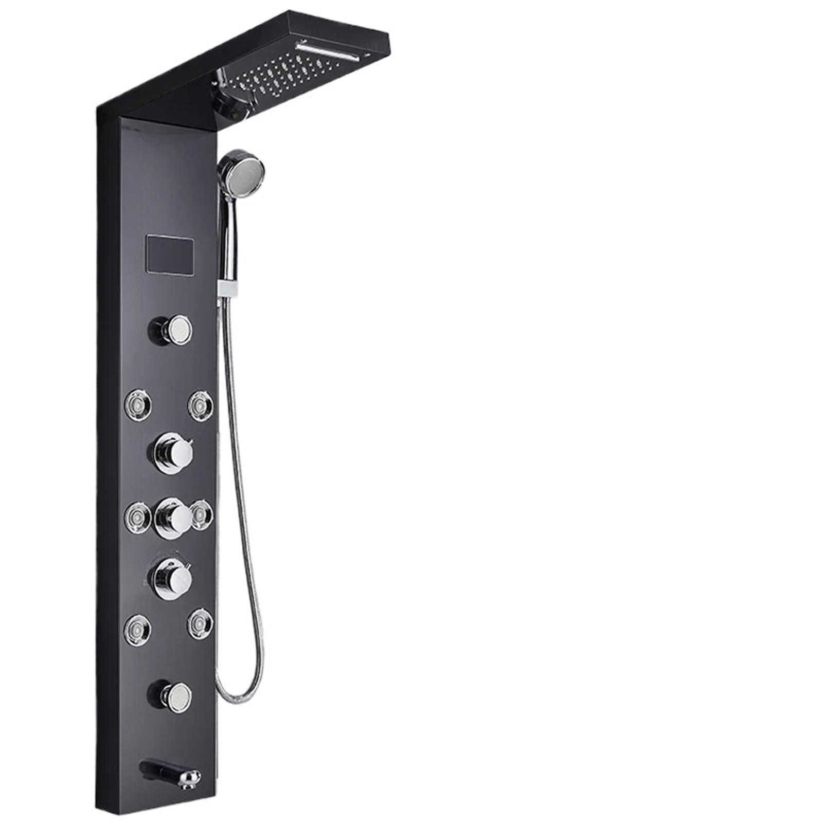 Ensemble de robinets de salle de bains douche LED écran température mitigeur SPA