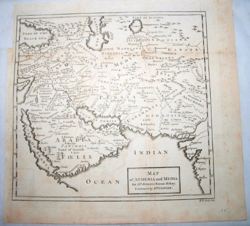 Map of Armenia and Media