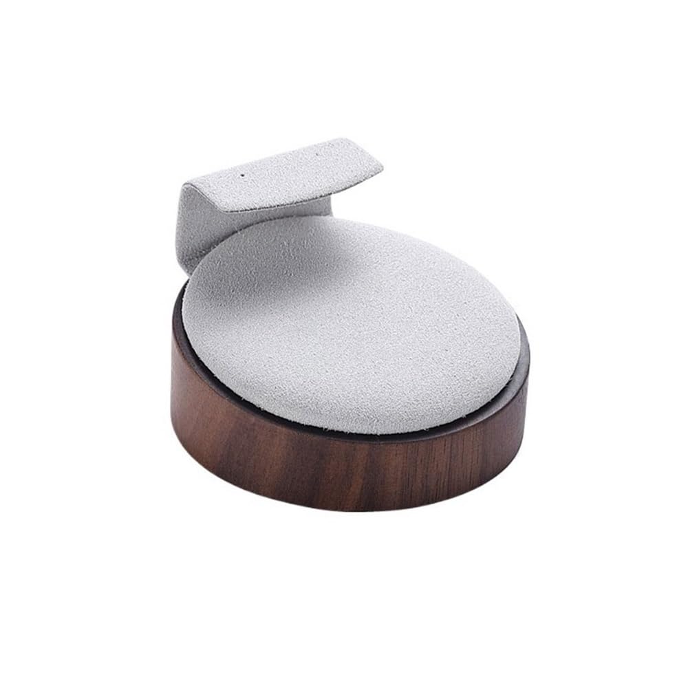 QINGGANG-0224 jewelry organizer Exquisite Wooden Jewelry Rack Vintage Earrings Display Holder Bracket Jewelry Display Props Jewelry Store Window Display for dressing table(White)