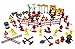 Liberty Imports Firefighter Action Figures - Big Firemen Bucket Kids Toy Plastic Figurines with Vehicles and Accessories Playset (125+ Pieces)