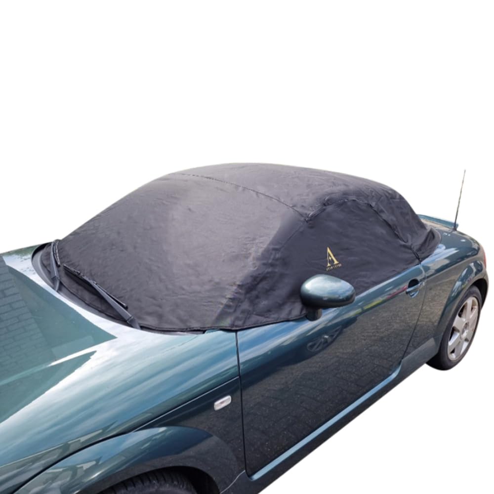 Halbabdeckung kompatibel mit EIN Audi TT (8N) für Außen Berlin Schwarz