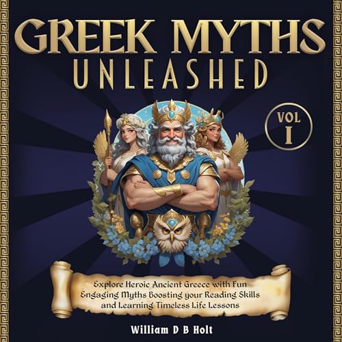 Page de couverture de Greek Myths Unleashed