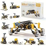 STEM 25-in-1 Education Solar Power Toys for Boys Age 8-12, Science Kits Robots Toys for Ages 8-13, Building Toys Robotics Experiment Set Birthday Gifts for Kids 8 9 10 11 12 13 14 Years Old