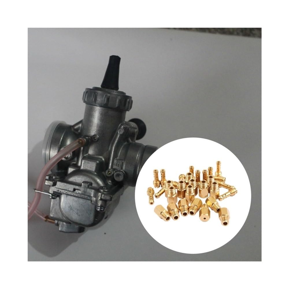 carburatore Kit Getto Carburatore Ad Alte Prestazioni Ottone Principale Lento Parti Pilota Componenti Per Auto Garage Veicoli Riparazione Per VM18 VM26 VM32 TM24