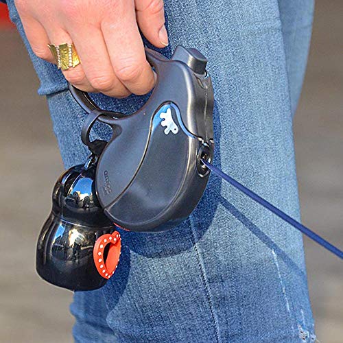 Ferplast Amigo Pequeno Fita, Guia Retrátil para Cães, Branco e Verde Ferplast para Cães, Pequeno, Br