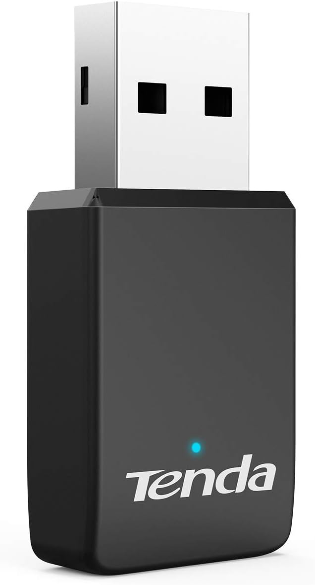 AC650 Wi-Fi Dongle - Dual Band Wireless USB Adapter for PC, Desktop and Laptop, Mini Size, Plug & Play, Supports Windows XP/7/8/8.1/10/11, U9