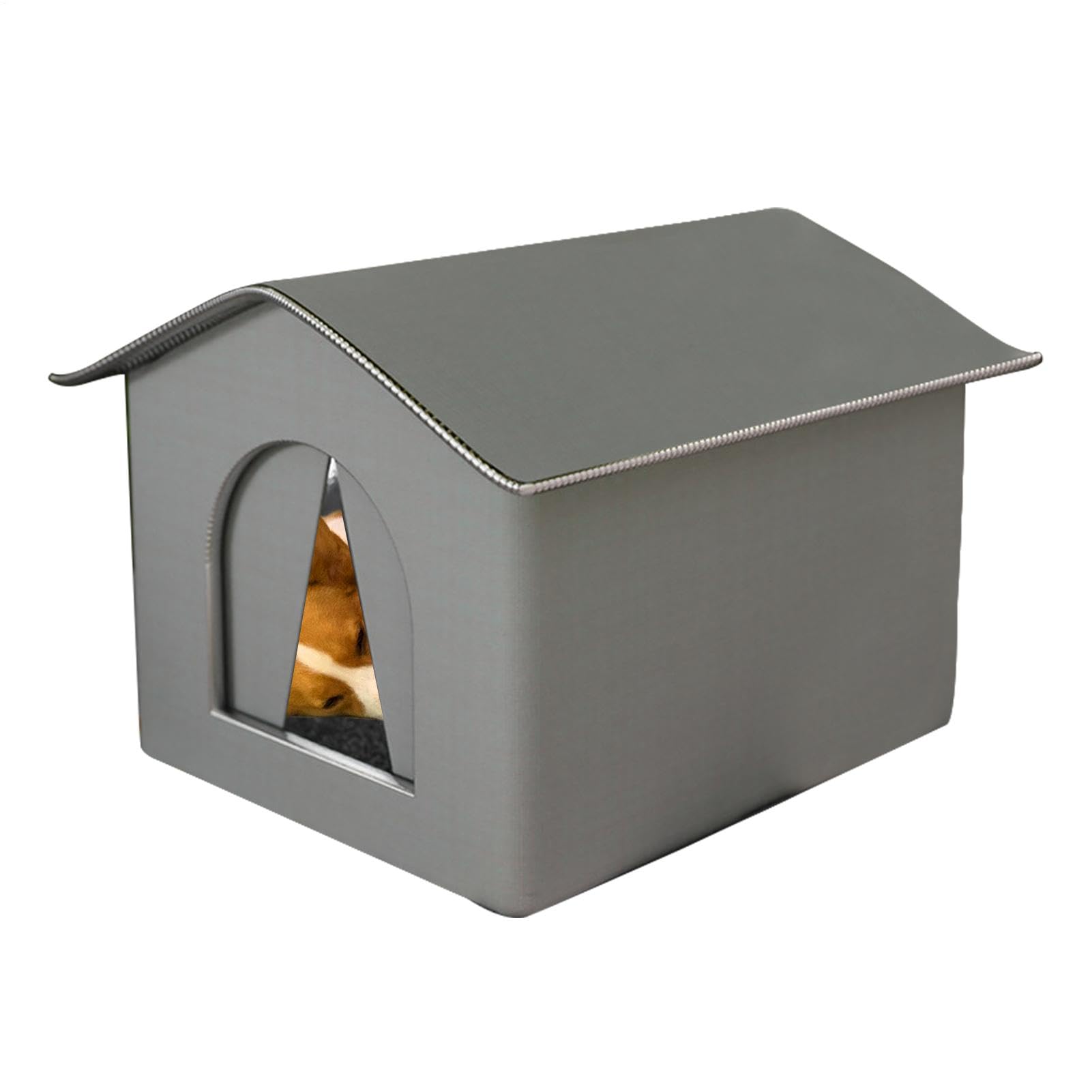 Outdoor Cat House, Outdoor Cat Shelter, Waterproof Pet Outdoor House, Foldable Cat Shelter For Winter, Cat Outdoor Cat House Winter Warm, Bunny Bed For Feral Cat Puppy