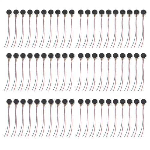 Moteur de vibration plat 3V pour smartphones et tablettes - Lot de 30 pièces 12000 tr/min