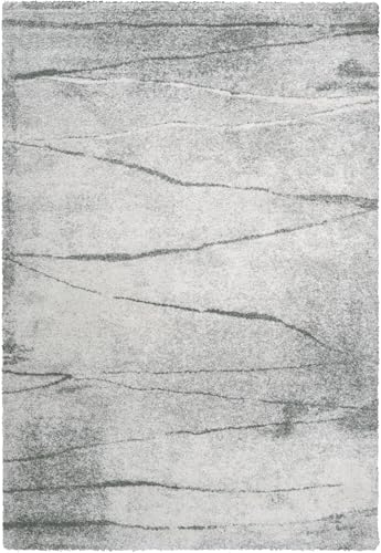 Image of Mehari Rug 23123-6747 Thick Modern Neutrals Colours 1.2m x 1.7m (4' x 5'6 approx)
