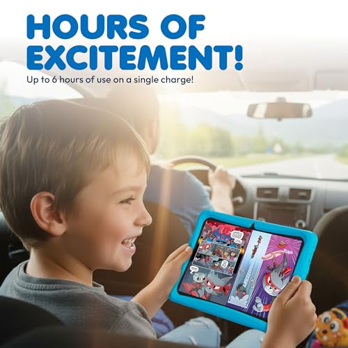 Image of Contixo 10 inch Kids Tablet - K103 Android Learning Tablet with Exclusive Games and Educational Apps, 32GB Storage, WiFi, Parental Controls & Kid-Proof Case - Blue