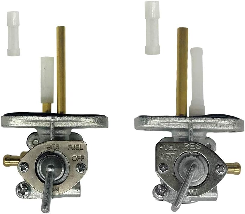 Carbman Left & Right Petcock Set Replacement for Yamaha XS1 XS2 XS500 SX650 TX500 TX650 TX750 Gas Tank