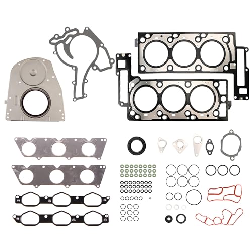 Image of AUCERAMIC M272 Cylinder Head Gasket Set Fit for 2005-2014 Mercedes-Benz W203 W204 W211 W212 E230 E280 E300 C230 C280 C300 CLC230 CLK280 CLS280 CLS300 GLK280 SLK300 3.0L 2.5L