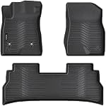 Auxko All Weather Floor Mats Fit for 2024 2025 2026 Chevrolet Trax & Buick Envista TPE Liners Envista Trax Accessories Set All Season Guard Odorless Anti-Slip Floor Mats