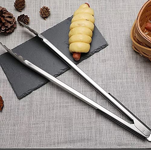Pinza da Cucina Pinza per Alimenti in Acciaio Inox Pinza Piccola per Conchiglie per Servire Antipasti, Dolci, Insalate, Barbecue e Cucinare