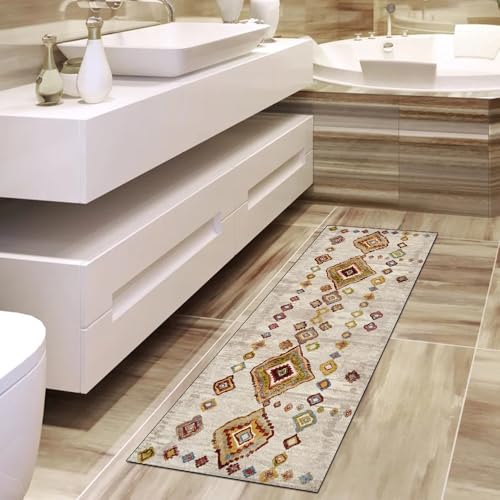 Alfombra antideslizante lavable que protege el suelo del pasillo 4