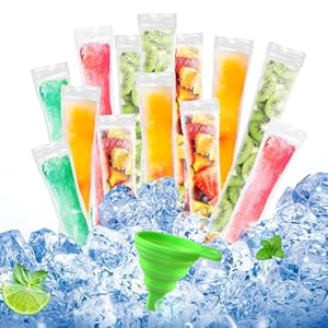 Hxrcdfjy 200 Stück Wassereis Tüten Set