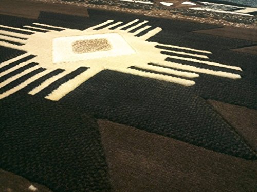 Tapete Decorativo Champion Rugs Diseño Brown Redondo 2.01 m miniatura 7