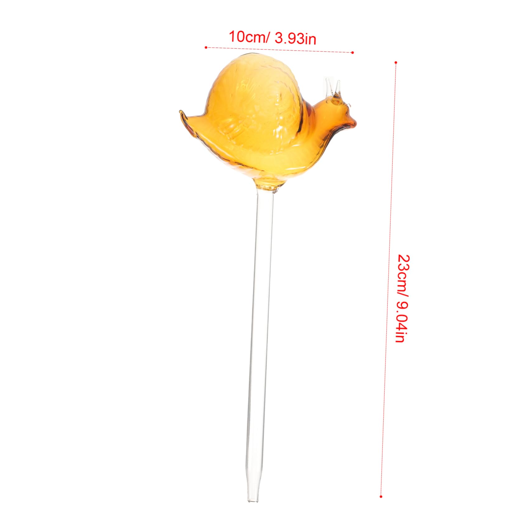 GALPADA Self Watering Spike Garden Watering System Plant Waterer Snail Shape for Vacation