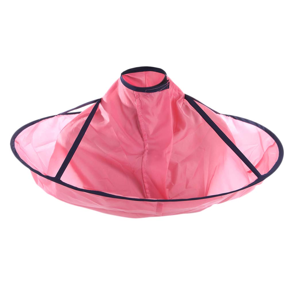 Juego de 10 capas de corte de pelo profesional, color rosa