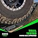 Rhino USA Off-Road Recovery Traction Boards - 2 Pack Ultimate Tire Traction Mountable Mats for 4X4 Vehicles in Sand, Mud & Snow. Heavy Duty Zipper Carry Bag and Leashes Included - (Black)