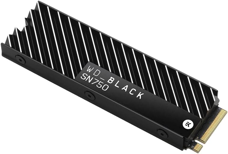 Western Digital WD Black SN750, 500GB PCIe Gen3 NVMe M.2-2280 Internal Solid State Drive thumbnail 2