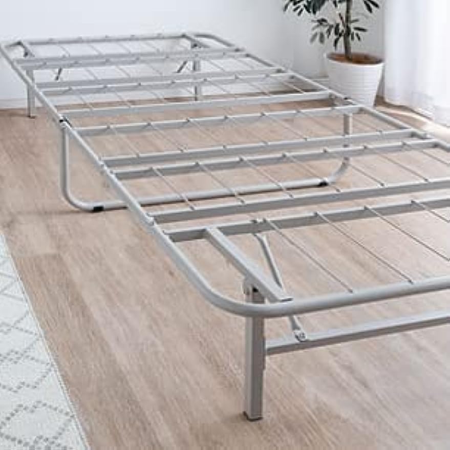 Amazon｜シングルベッド フレーム 頑丈設計 耐荷重200kg 折りたたみ