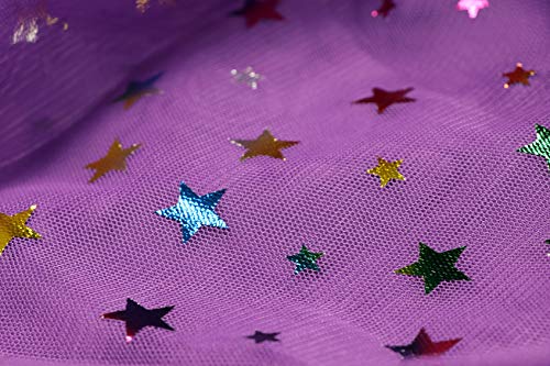 DaniChins Girl's Tutu Tulle Sparkle Skirt and Basic Cotton Leggings Set4