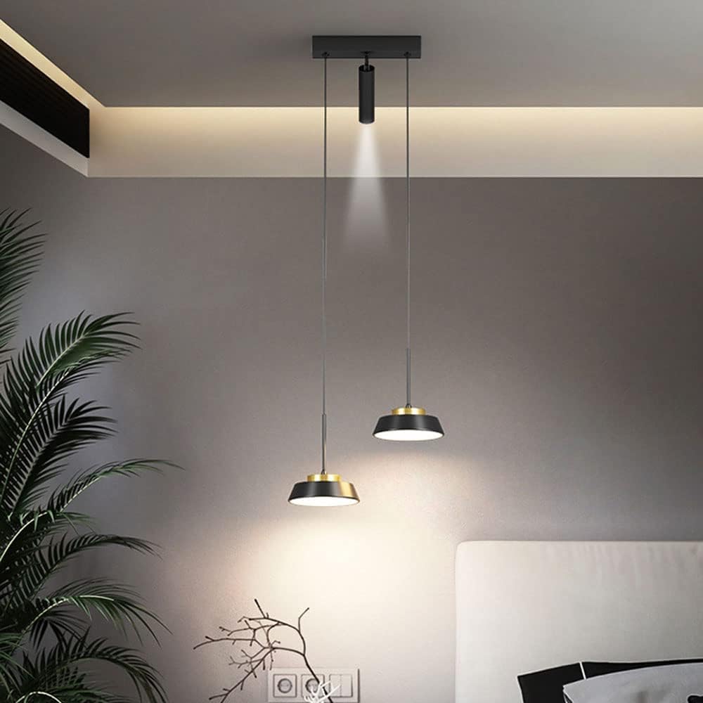 Luminaires suspendus LED pour illuminer une cuisine de ferme chic