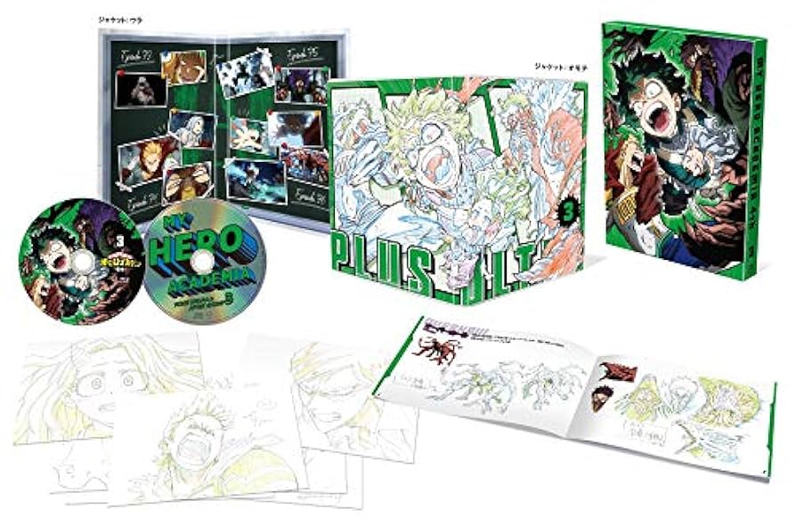 僕のヒーローアカデミア　3期　DVD 全巻セット　初回限定 Amazon.co.jp: 僕のヒーローアカデミア 3rd Vol.3 Blu-ray (初回