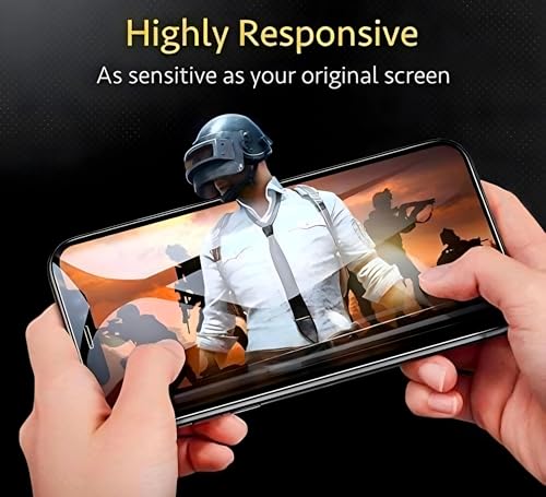 Image of Premium Tempered Glass for TECNO SPARK 9(HD+ glass, Pack of 1) Full Screen Coverage high definition Screen Protector Guard (Tecno spark 9)