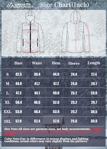 Softshell Jacket Women Fleece Lined Rain Jacket Waterproof Hood Lightweight Coat Ladies for Outdoor Hiking2