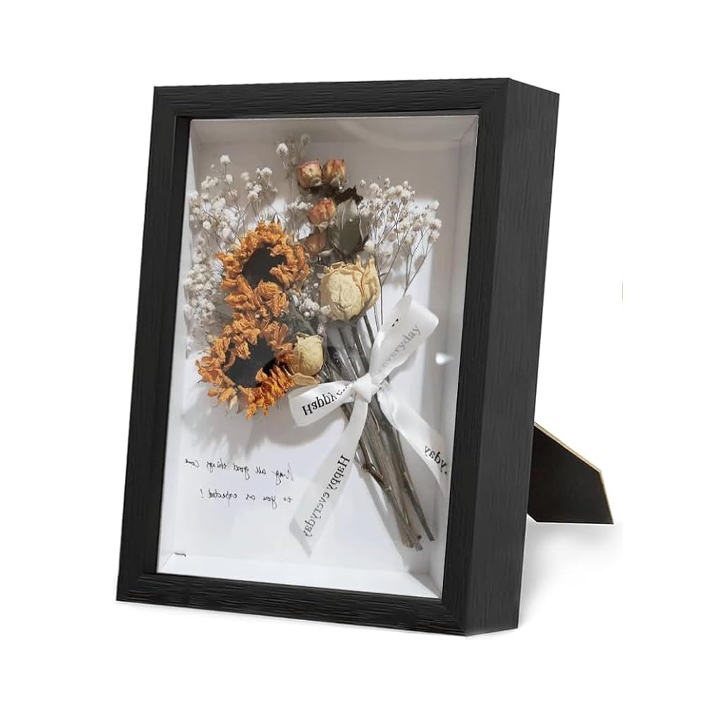 Amazon.co.jp: siawadeky ボックスフレーム A4判 立体 フォトフレーム  