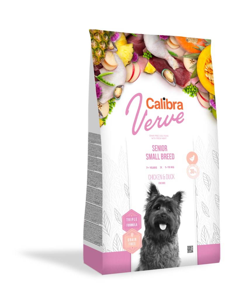CALIBRA Dog GF Verve Senior Small Breed Pato Pollo 6KG