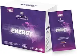 Energy ATP (Creatina, Hidroximetilbutirato de Cálcio, Aminoácidos) 30 Sachês de 10g