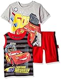 Disney Baby Boys' Cars 3 Piece Short Set