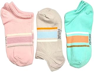 Future Low Cut Socks With Heel And Toe Design For Men, White With Grey, Size 40-45, Cotton Lycra Blend 40-45 White With Grey