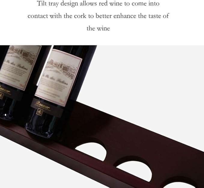 Soporte para Botellas de Vino SONGCHAO de Madera miniatura 4