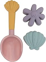 Little Dutch Dreamy Mermaid Sand Play Set 3-Piece - Shovel and Moulds - Sand Toy Beach Toy Sandpit - for Girls from 18 Months