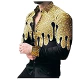 Signum Hemd Herren Kurzarm Männer Sommer Casual Top Shirt gedruckt Mode Shirts Button Down Cardigan Shirt Loose Soft Top Shirt Hemd Herren Tailliert