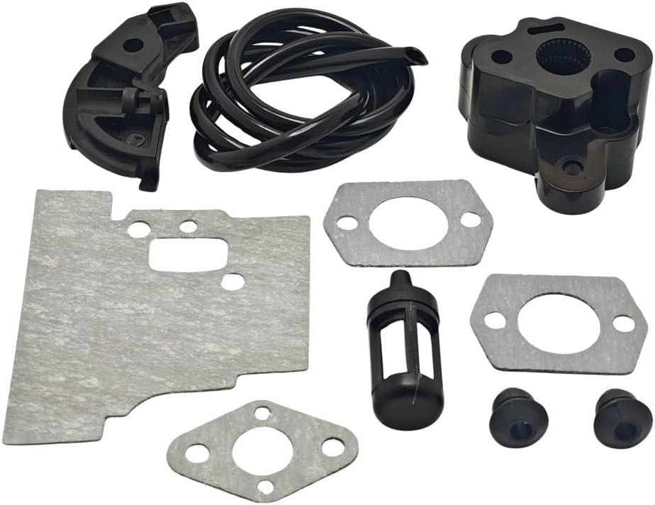 Replace Manifold Carburetor Gasket Fuel Filter Line Hose Grommet Set Fit For FS75 FS80 FS85 4-Stroke Lawnmower Replace OEM 41371290905 41371290900 41141491205 41371211601 Garden Tools