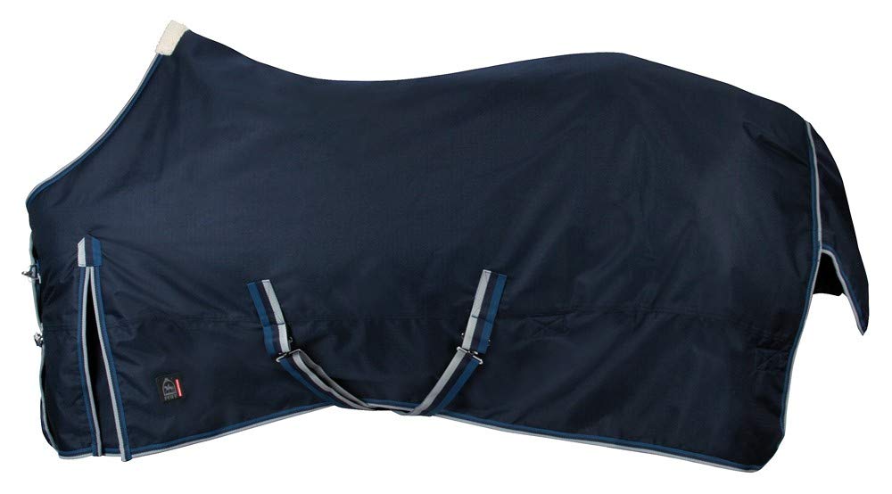 PFIFF 101899 Willow - Manta de Invierno para Caballos, 165 cm, Color Azul