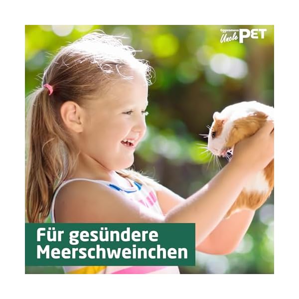 Eggersmann Uncle Pet - Premium Meerschweinchenfutter - Müsli für Meerschweinchen mit der natürlichen Kraft aus Kräutern, Gemüse und Obst – Bild 9